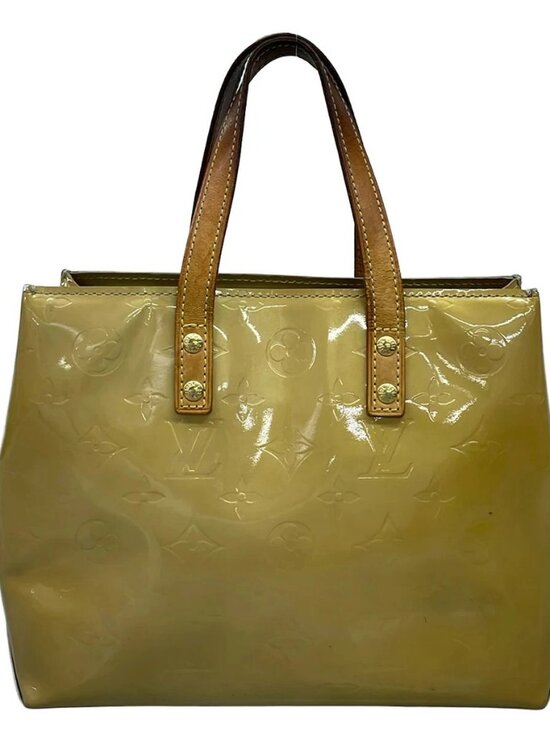 Louis Vuitton Handbags - LOUIS VUITTON Reade PM M91144 Soft Beige Monogram Vernis MI0082 Handbag
